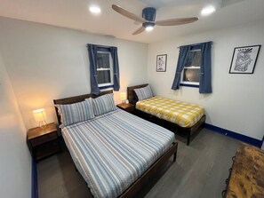 2 habitaciones, tabla de planchar con plancha y wifi gratis