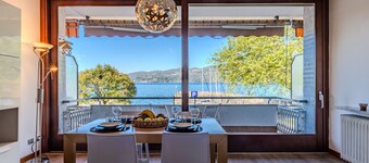 Attilio lake front view by Interhome