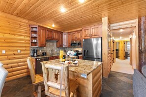 Fridge, microwave, oven, stovetop - Abode at Black Bear #206 | Charming mountain modern condo (Park City)