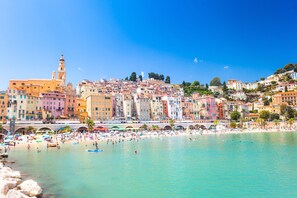 Beach - Terrace Sur Menton, Menton, France (Menton)