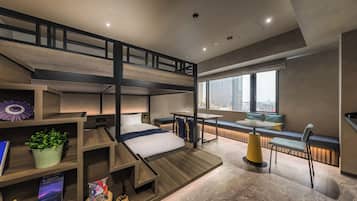 Standard Family Bunk,Non Smoking | In-room safe, iron/ironing board, free WiFi, bed sheets