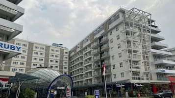Fassade der Unterkunft