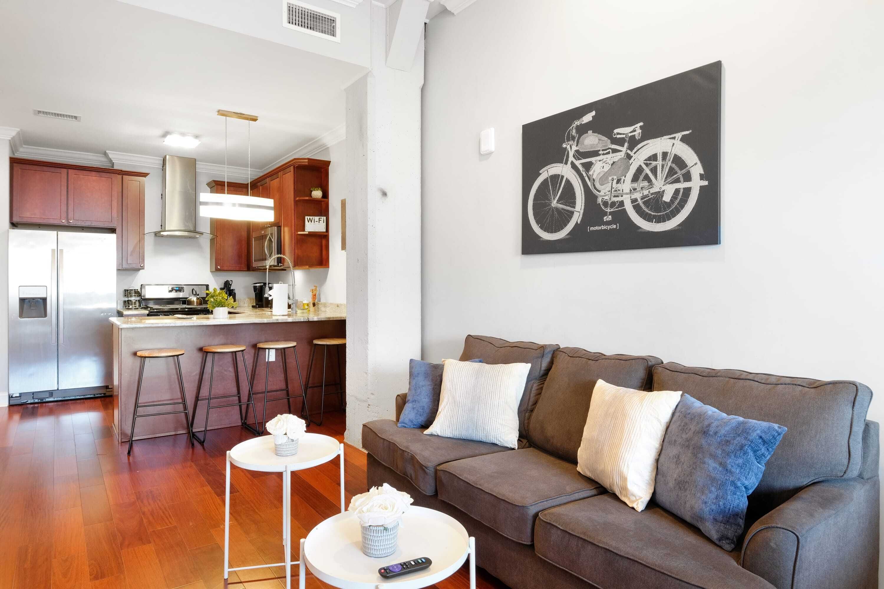 Superb Studio with Gym & Rooftop Pool in NoLibs