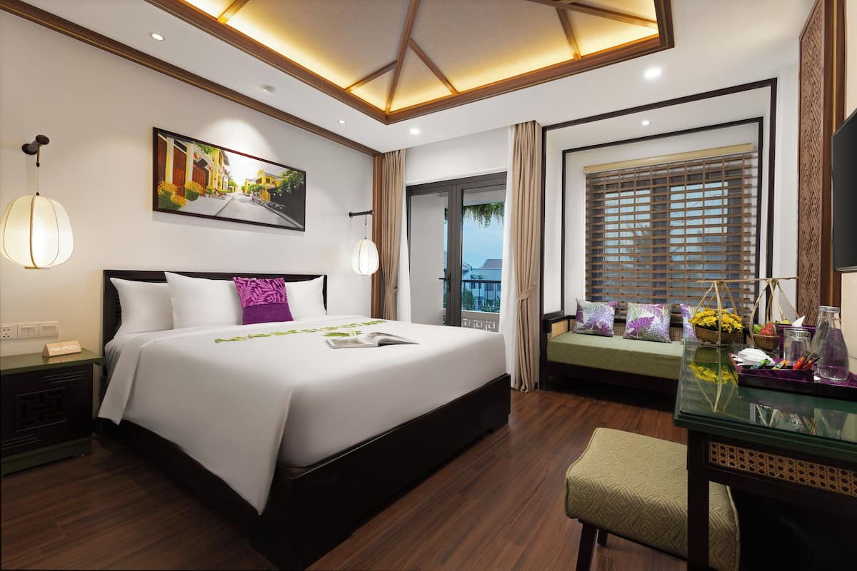 Habitación Deluxe doble | Minibar, caja fuerte, escritorio y sistema de insonorización