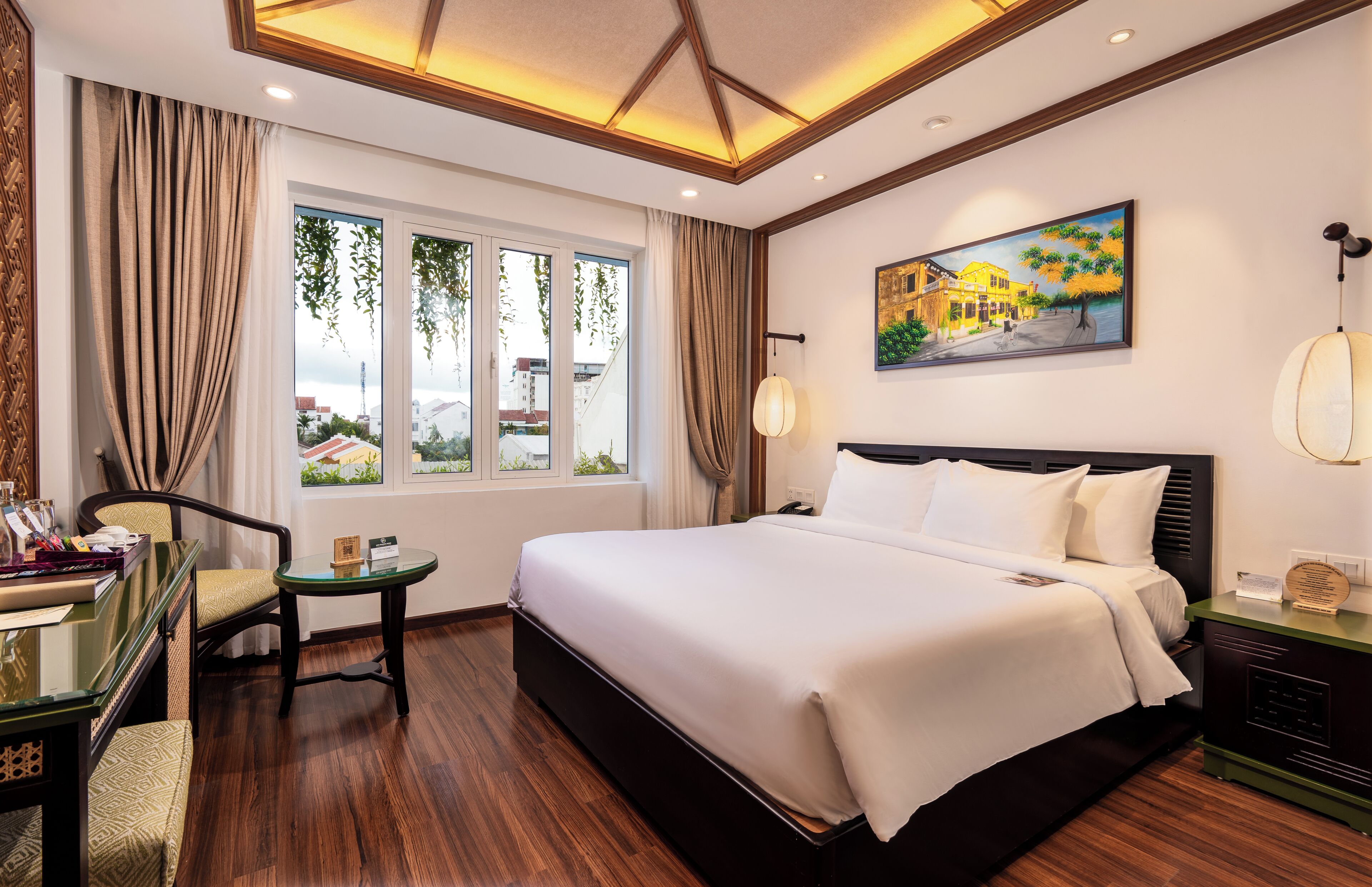 Phòng đôi Superior | Minibar, két bảo mật tại phòng, bàn, phòng cách âm 