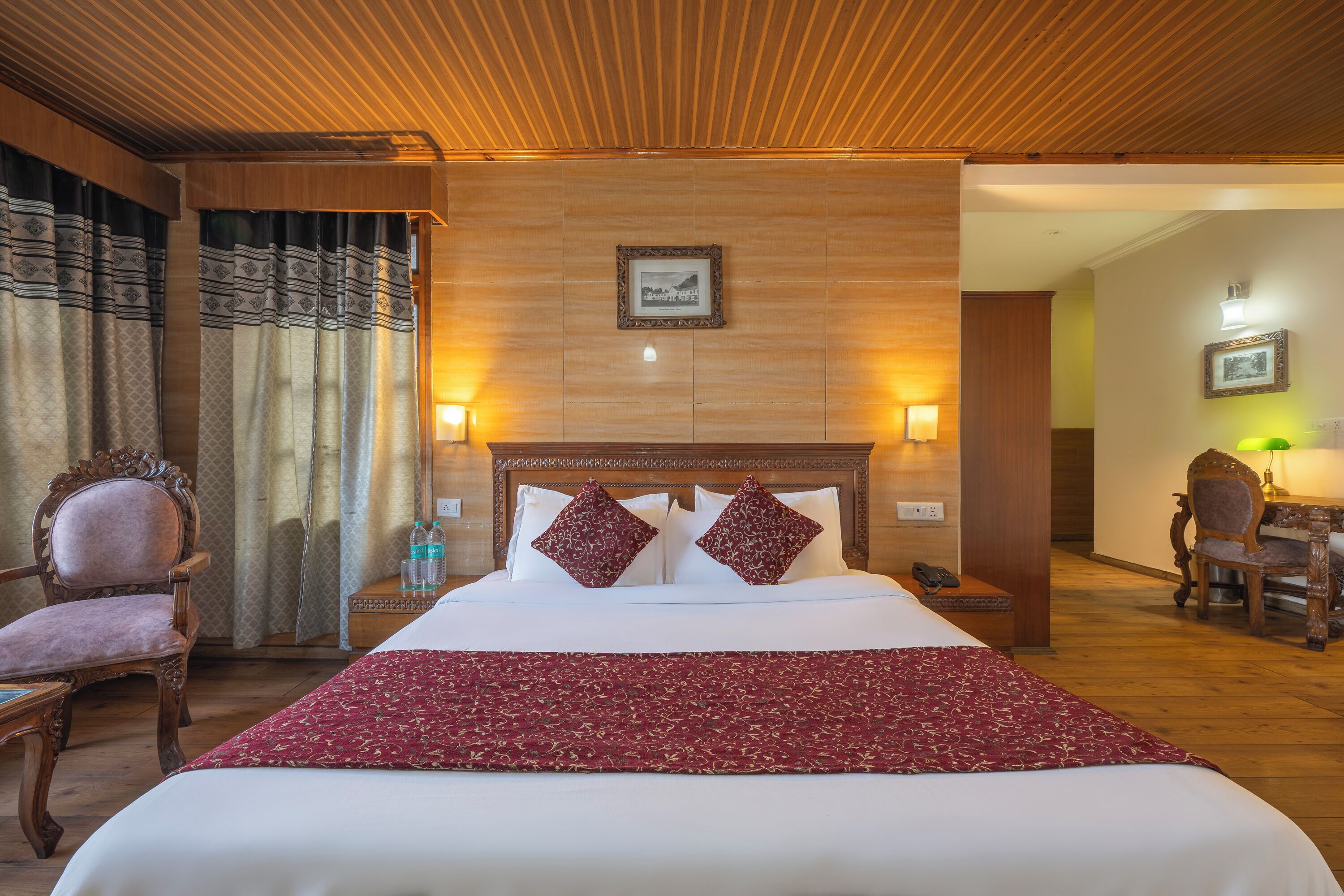 Literie de qualité supérieure, décoration personnalisée