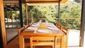 Opções para refeição ao ar livre