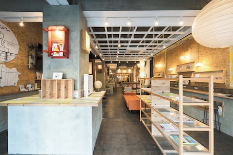 Recepção. Kotori Coworking and Hostel Kotohira