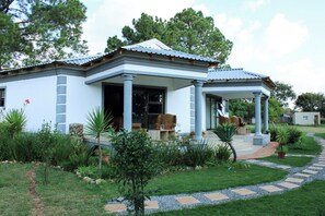 Voorkant van accommodatie