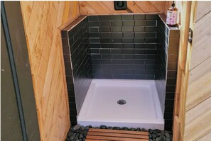 Towels, soap, toilet paper