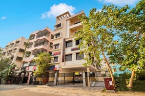 Fassade der Unterkunft