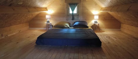1 bedroom, iron/ironing board, bed sheets
