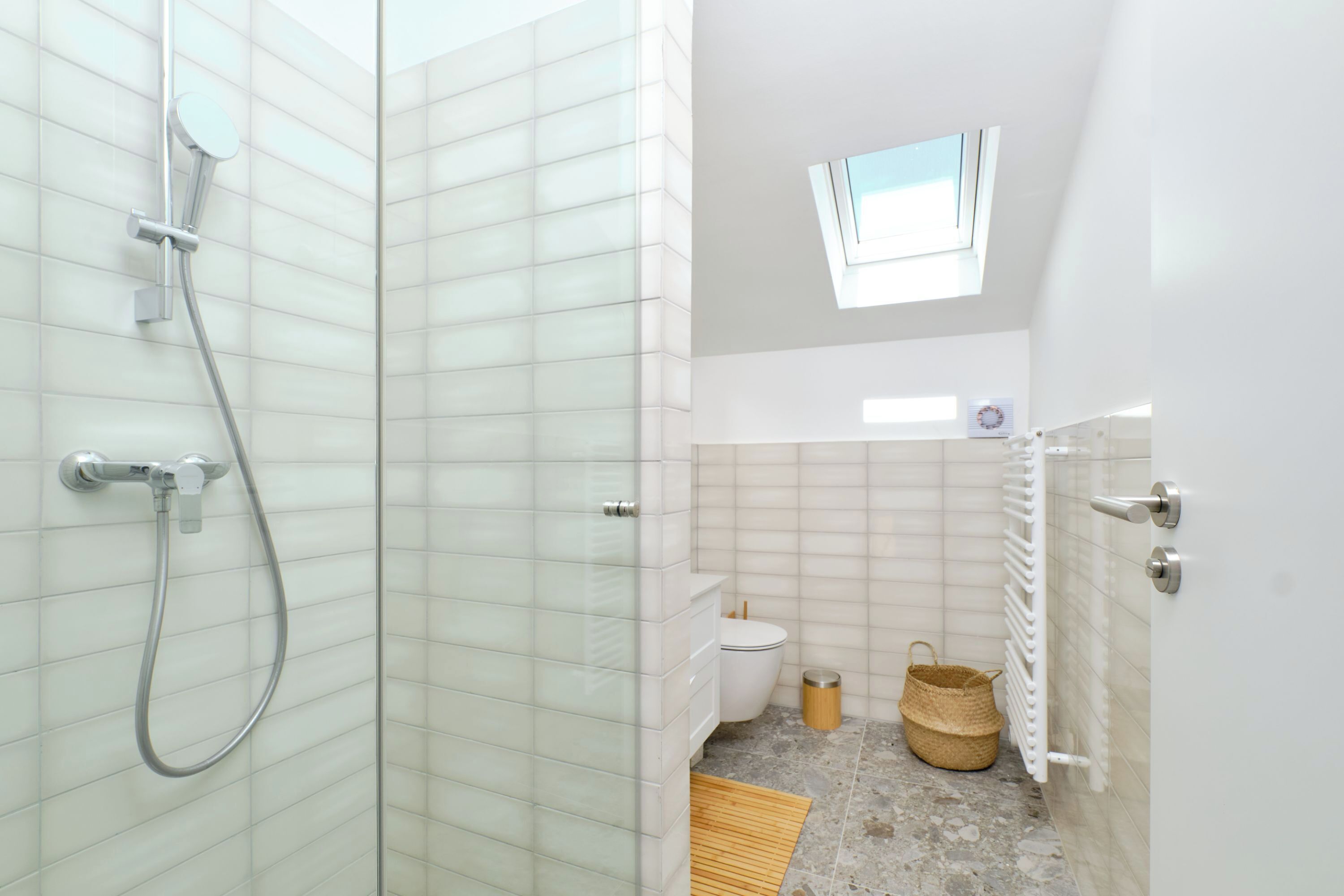 Family House, Multiple Bedrooms, 2 Bathrooms (Charming Island Villa Alba) | Bathroom | Shower, hair dryer, towels, soap