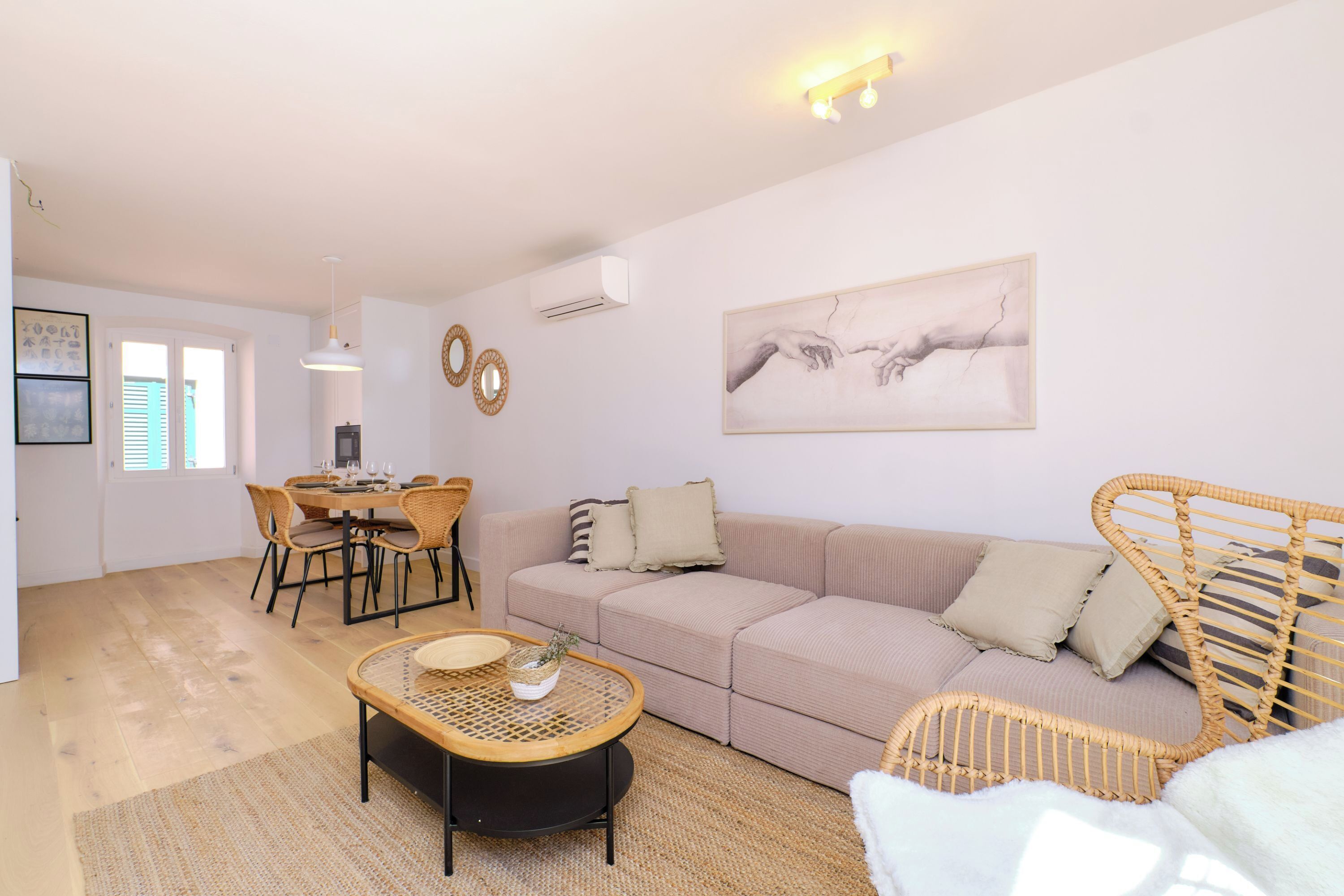 Familienhaus, Mehrere Schlafzimmer, 2 Bäder (Charming Island Villa Alba) | Wohnbereich