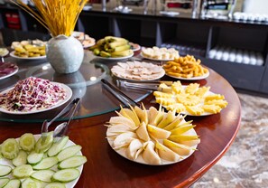 Frokostbuffé er inkludert hver dag