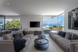 TV, ping pong, stereo - Luxury Villa Moana by the Sea with Pool and Olive Grove (Vrbnik)