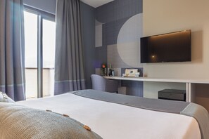 Business Double Room Single Use, Balcony | In-room safe, blackout drapes, free WiFi - Hotel Fontana Olente (Ferentino)