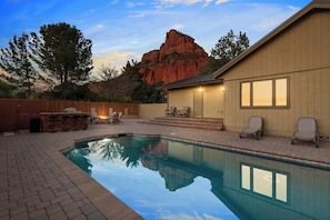 Outdoor pool - Sedona Chapel Cross Home (Sedona)
