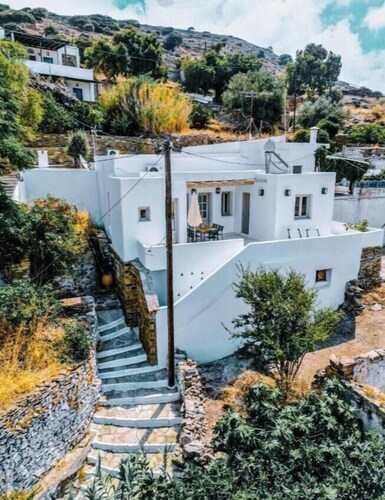 Maison de vacances 'Agapi Home' avec terrasse privée, Wi-Fi et climatisation