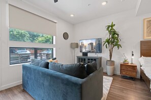 Televisie en een kantoor