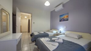 Classic Twin Room, Balcony, City View | In-room safe, desk, laptop workspace, soundproofing - Chariclia Hotel (Katerini)