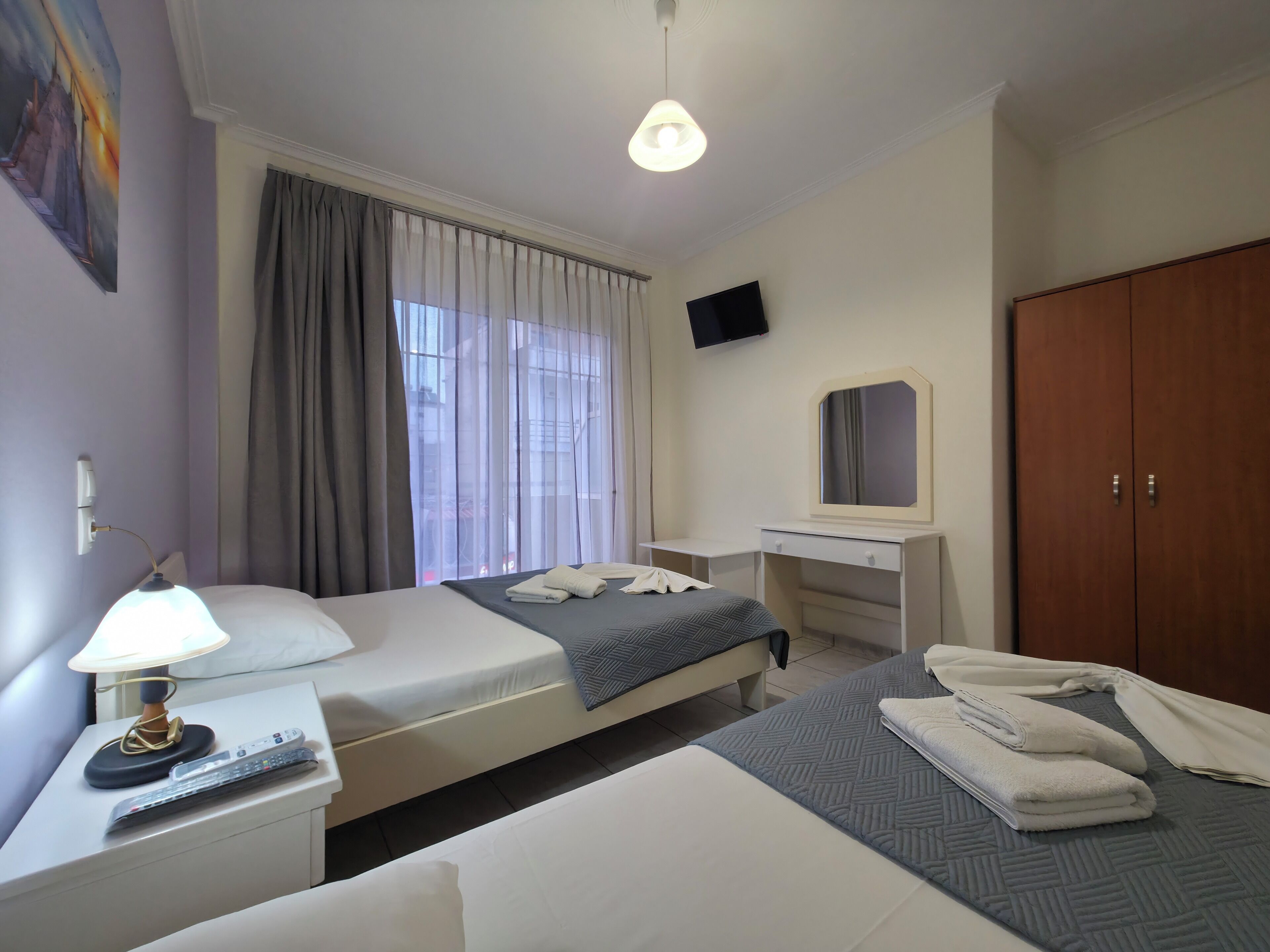 Classic Twin Room, Balcony, City View | In-room safe, desk, laptop workspace, soundproofing