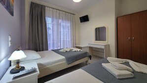 經典雙床房, 陽台, 城市景觀