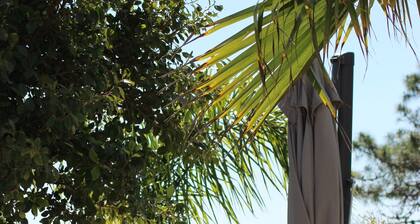 Accommodation in residence with swimming pool, beach 30m away