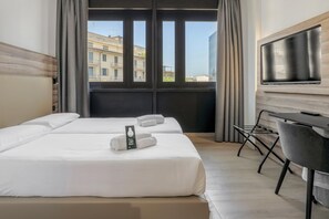 Habitación estándar con 2 camas individuales, no fumadores | Caja fuerte, wifi gratis, ropa de cama