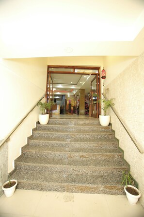 Entrada al alojamiento