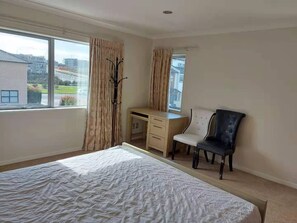 1 غرفة نوم وواي فاي وملاءات أسرّة