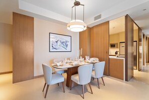 Deluxe appartement | Dineerruimte