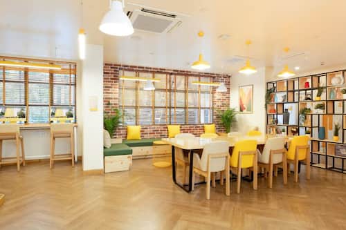 Lobby sitting area