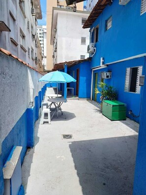 Façade de l’hébergement