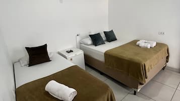 Wi-Fi de cortesia, roupa de cama