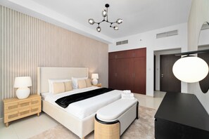 디럭스 아파트 | 1 개의 침실, 각각 다른 스타일의 인테리어, 다리미/다리미판, 무료 WiFi