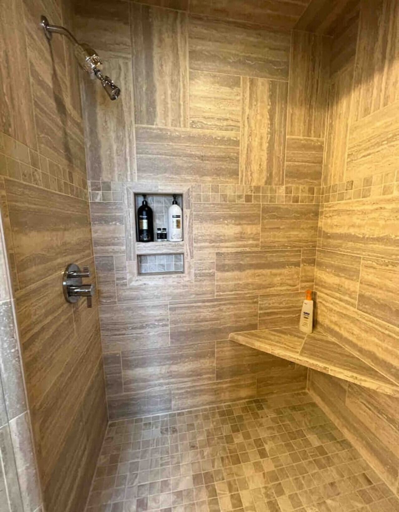 Hair dryer, towels