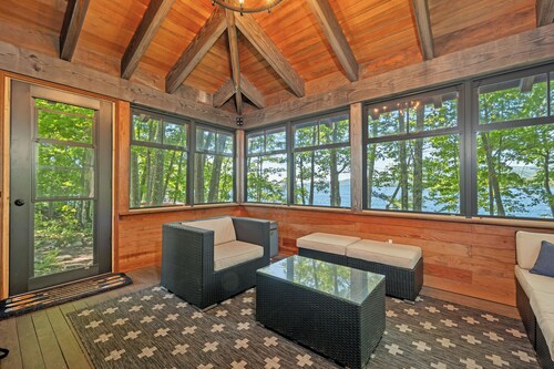 5 Bedroom Squam Lake Home with Dock Paddleboard Kayak and canoe Sleeps 17