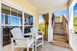 Terrace/patio - 20% Spring Savings!  Family-Friendly w/ Private Pool, Gulf Views, Dogs OK! (St. George Island)