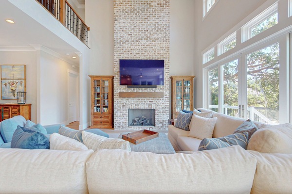 Living Room with Smart TV