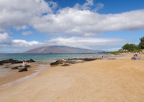 Aan het strand