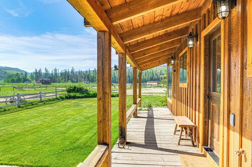 Rustic Bondurant Cabin: Fish, Hike, & Bike!