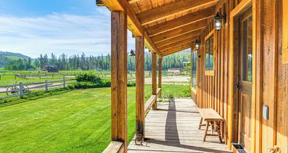 Rustic Bondurant Cabin: Fish, Hike, & Bike!