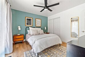 3 chambres, bureau, lit parapluie, Wi-Fi gratuit
