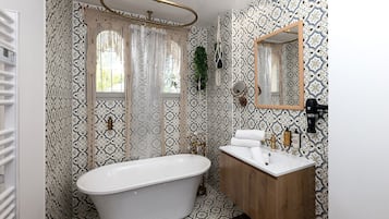 Articles de toilette écologiques, sÚche-cheveux, serviettes fournies