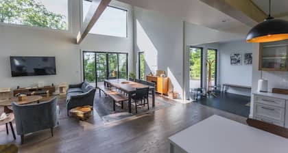 Brand new custom lake house with breathtaking panoramic views