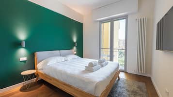 Comfort Apartment | 1 bedroom, premium bedding, down comforters, individually decorated