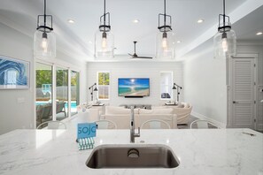 Interior - Golf Cart, Large Private Pool and Hot Tub, Close to 2 Beach Accesses on 30A! (Santa Rosa Beach)