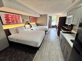 Suíte, 2 camas Queen, para não fumantes (Haven) | Cortinas blackout, ferros/tábuas de passar roupa, Wi-Fi (sobretaxa)