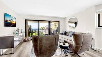 Condo, Multiple Beds (Santa Rosa Dunes 721) | Living area | TV